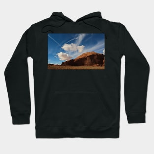 Monument Valley and Clouds4 Hoodie